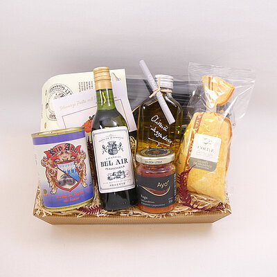 GeschenkIdee "Schwarze Pasta mit Paprika" - mit Rezept