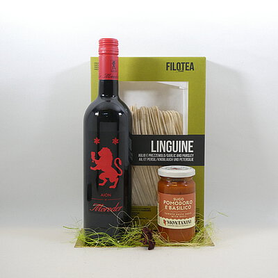 GeschenkIdee "Pasta & Wein" 